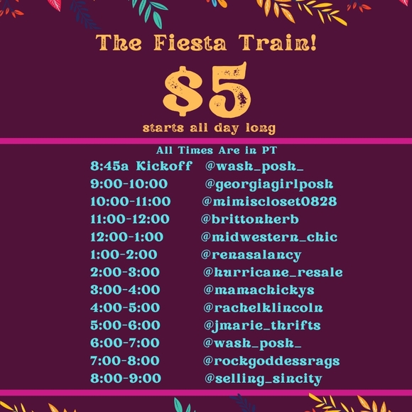 ✨💃 Fiesta Train is LIVE 1/17 💃✨ - Picture 4 of 4